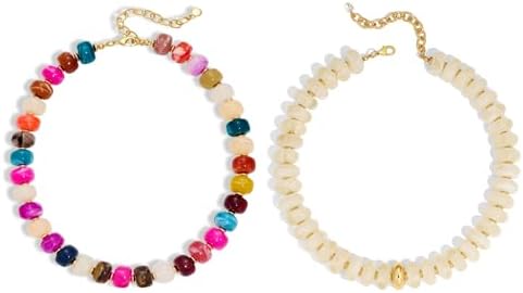 Colorful Chunky Bead Necklaces for Women