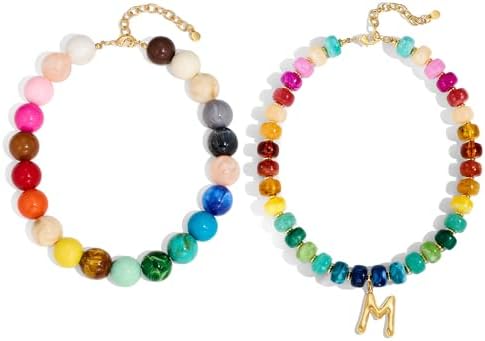 Colorful Chunky Bead Necklaces for Women