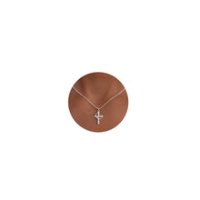 Load image into Gallery viewer, Gold Cross Necklace For Women, Sterling Silver – view 23