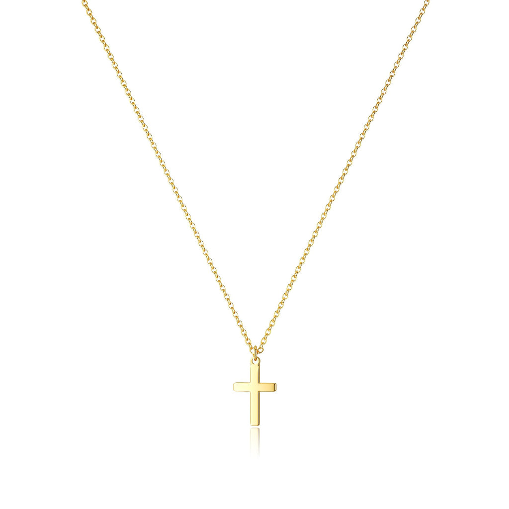 Gold Cross Necklace For Women, Sterling Silver – view 8