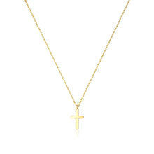 Load image into Gallery viewer, Gold Cross Necklace For Women, Sterling Silver – view 8