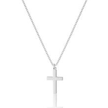 Load image into Gallery viewer, Gold Cross Necklace For Women, Sterling Silver – view 7