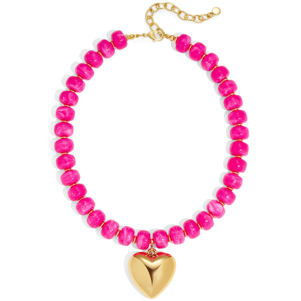 Resin Chunky Beaded Necklace for Women – view 16