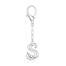 将图片加载到图库查看器，Gold Bubble Initial Keychain For Women