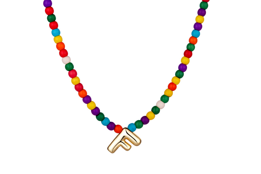 Cute Colorful Beaded Bubble Necklace – view 14
