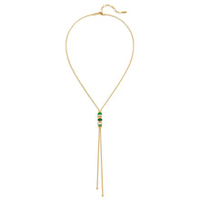 Load image into Gallery viewer, Lariat Y Necklace for Women Long Gold Plated Cord Pendant – view 8
