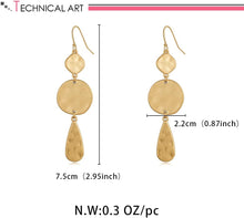 Load image into Gallery viewer, Burnt Gold Boho Earrings For Women – view 6
