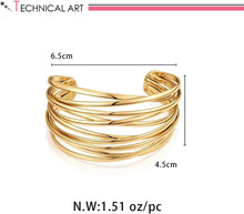 Load image into Gallery viewer, Twisted Gold Bracelets For Women – view 6