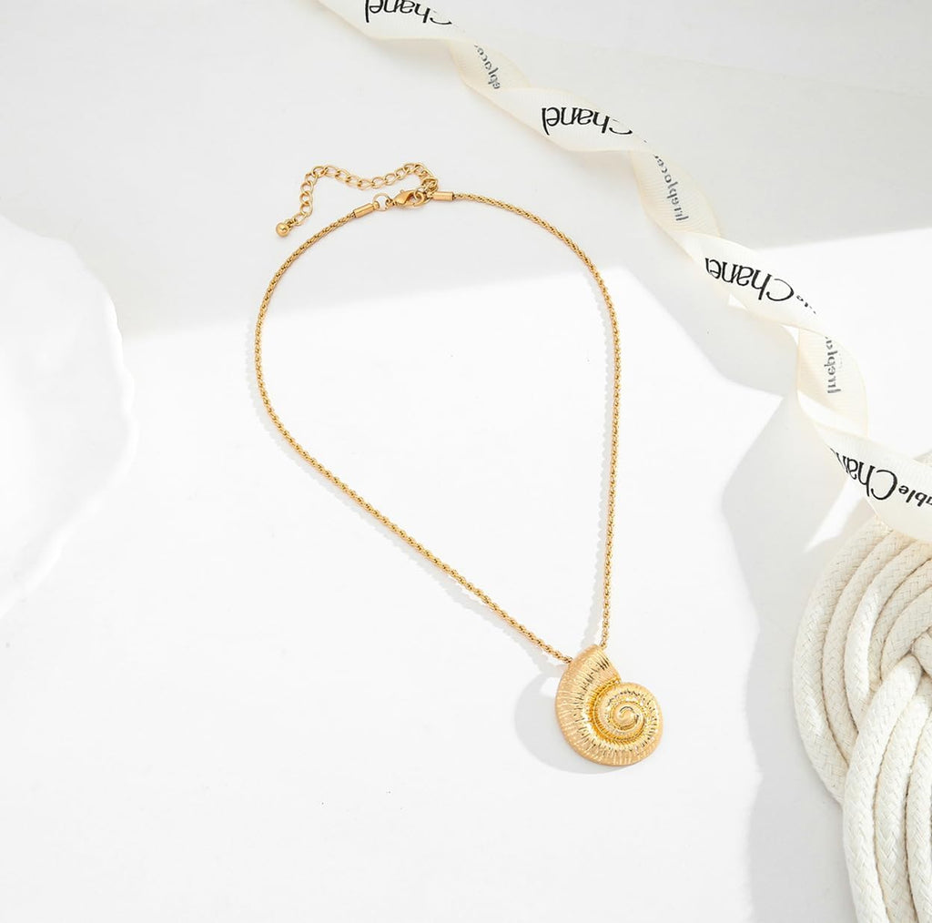 Gold Pendant Necklace for Women – view 5