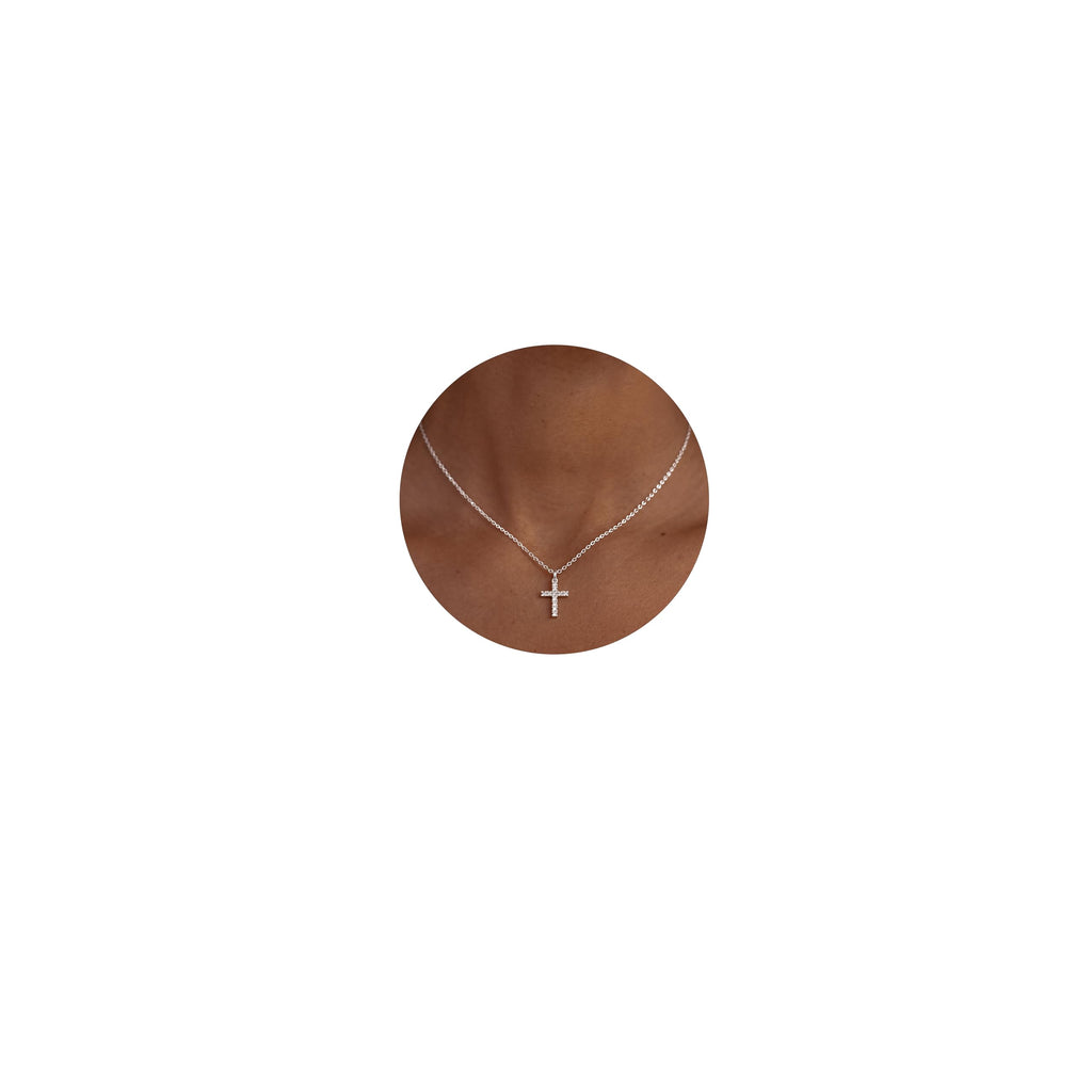 Gold Cross Necklace For Women, Sterling Silver – view 18