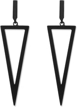 Load image into Gallery viewer, Metal Triangle Danlge Drop Earrings For Women Costume Jewelry