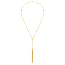 将图片加载到图库查看器，Gold Long Y‑Lariat Necklace Women Dainty Drop Jewelry – view 8