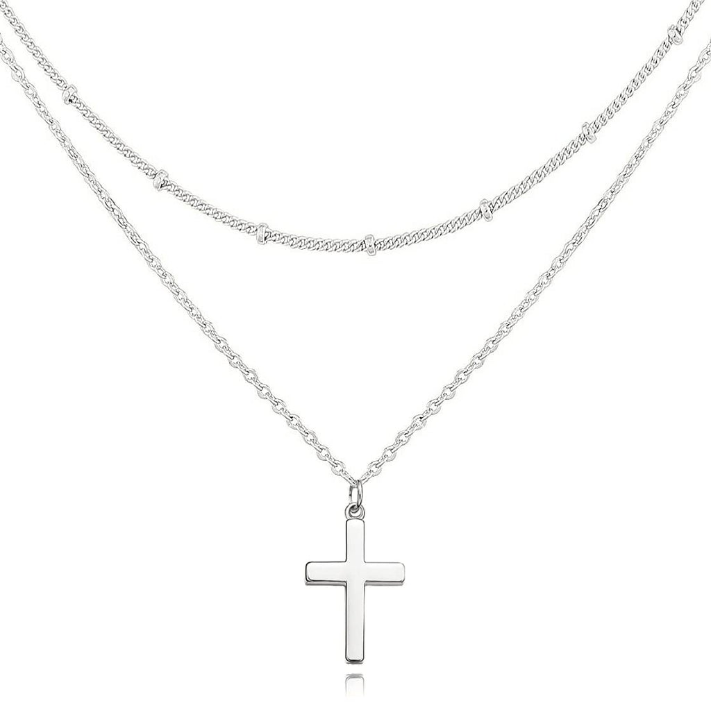 Gold Cross Necklace For Women, Sterling Silver – view 16