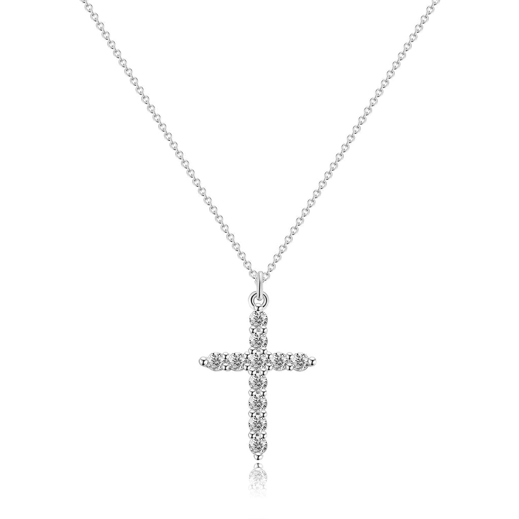 Gold Cross Necklace For Women, Sterling Silver – view 21