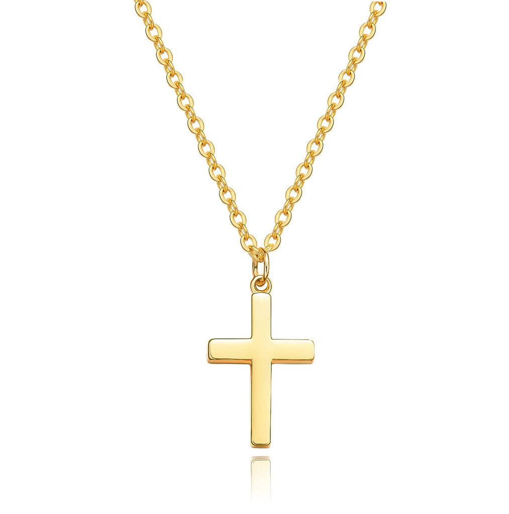 Gold Cross Necklace For Women, Sterling Silver – view 15