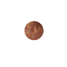 Load image into Gallery viewer, Gold Cross Necklace For Women, Sterling Silver – view 19