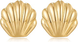 Seashell Stud Earrings For Women