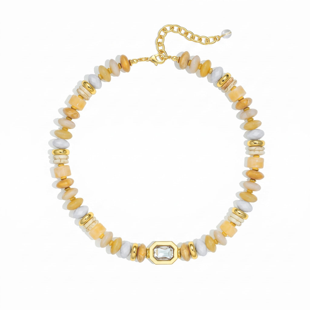 Resin Chunky Beaded Necklace for Women – view 52