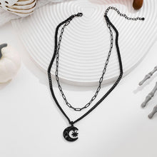 将图片加载到图库查看器，Sun And Moon Gothic Necklace For Women – view 5