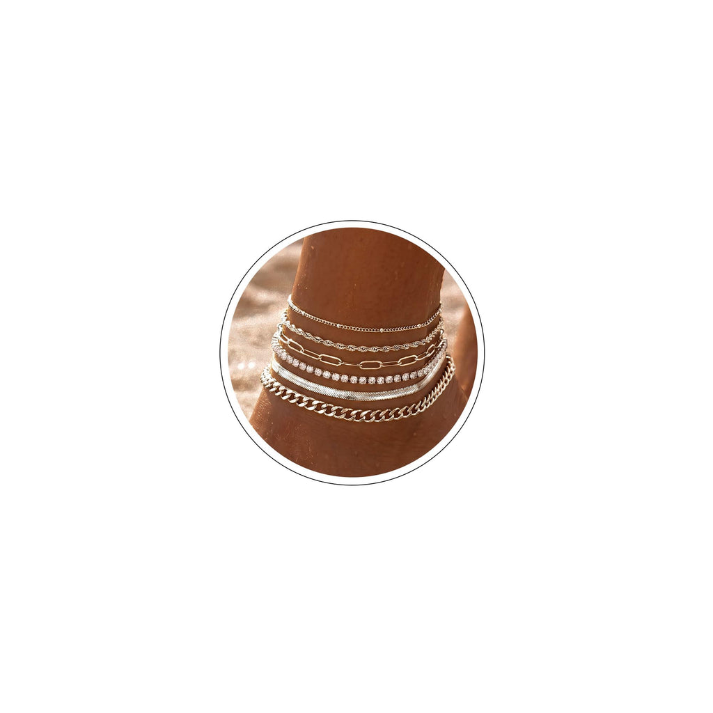 Dainty Ankle Bracelets for Women – view 11