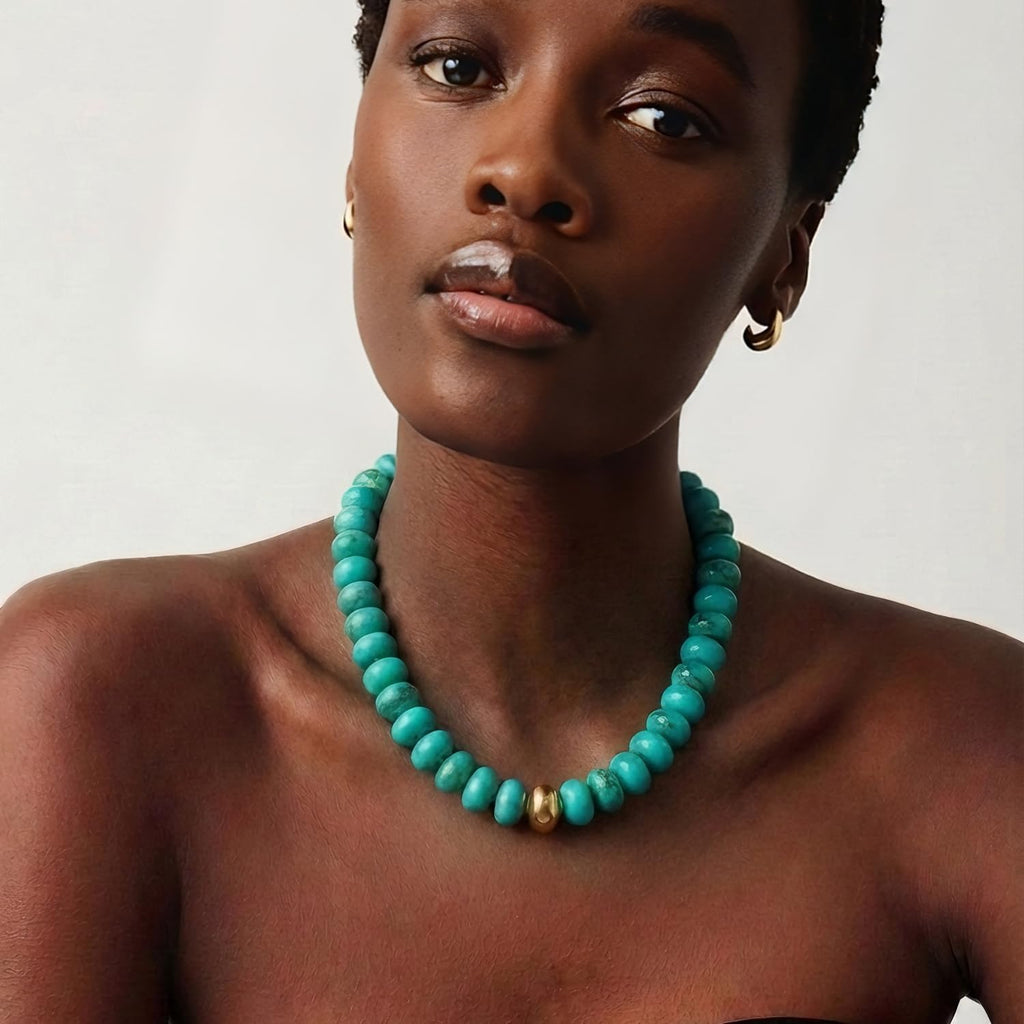 Colorful Chunky Bead Necklaces for Women