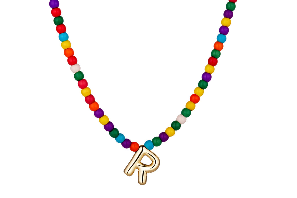 Cute Colorful Beaded Bubble Necklace – view 25