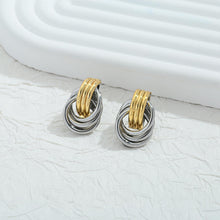 Load image into Gallery viewer, Gold Chain Dangle Earrings, Hypoallergenic