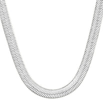 Load image into Gallery viewer, 14K Gold Plated Herringbone Necklaces for Women, Non-Tarnish