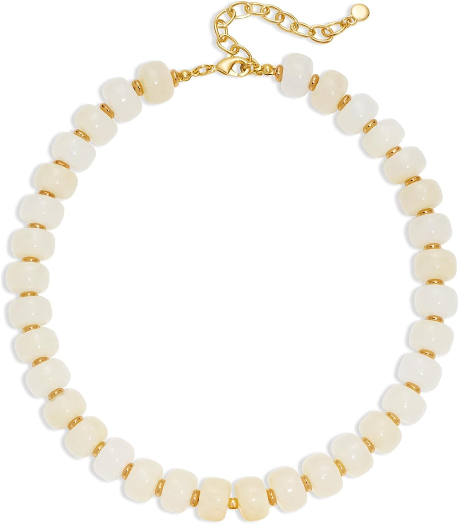 Resin Chunky Beaded Necklace for Women