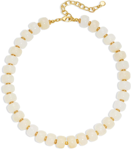 Resin Chunky Beaded Necklace for Women