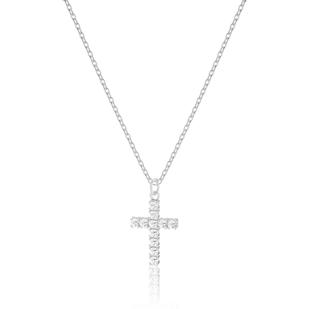 Gold Cross Necklace For Women, Sterling Silver – view 10