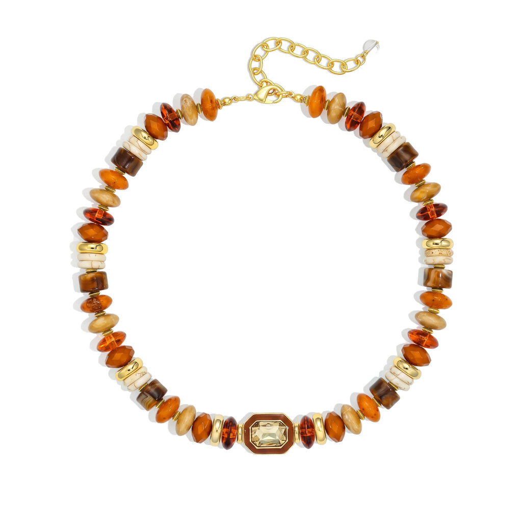 Resin Chunky Beaded Necklace for Women – view 54