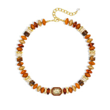 将图片加载到图库查看器，Resin Chunky Beaded Necklace for Women – view 54