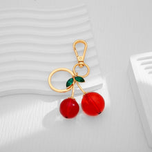 将图片加载到图库查看器，Cherry Keychain For Women