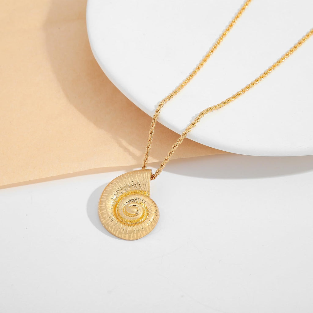 Gold Pendant Necklace for Women – view 4