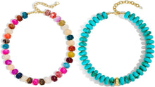 将图片加载到图库查看器，Colorful Chunky Bead Necklaces for Women