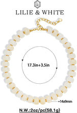 将图片加载到图库查看器，Resin Chunky Beaded Necklace for Women – view 6