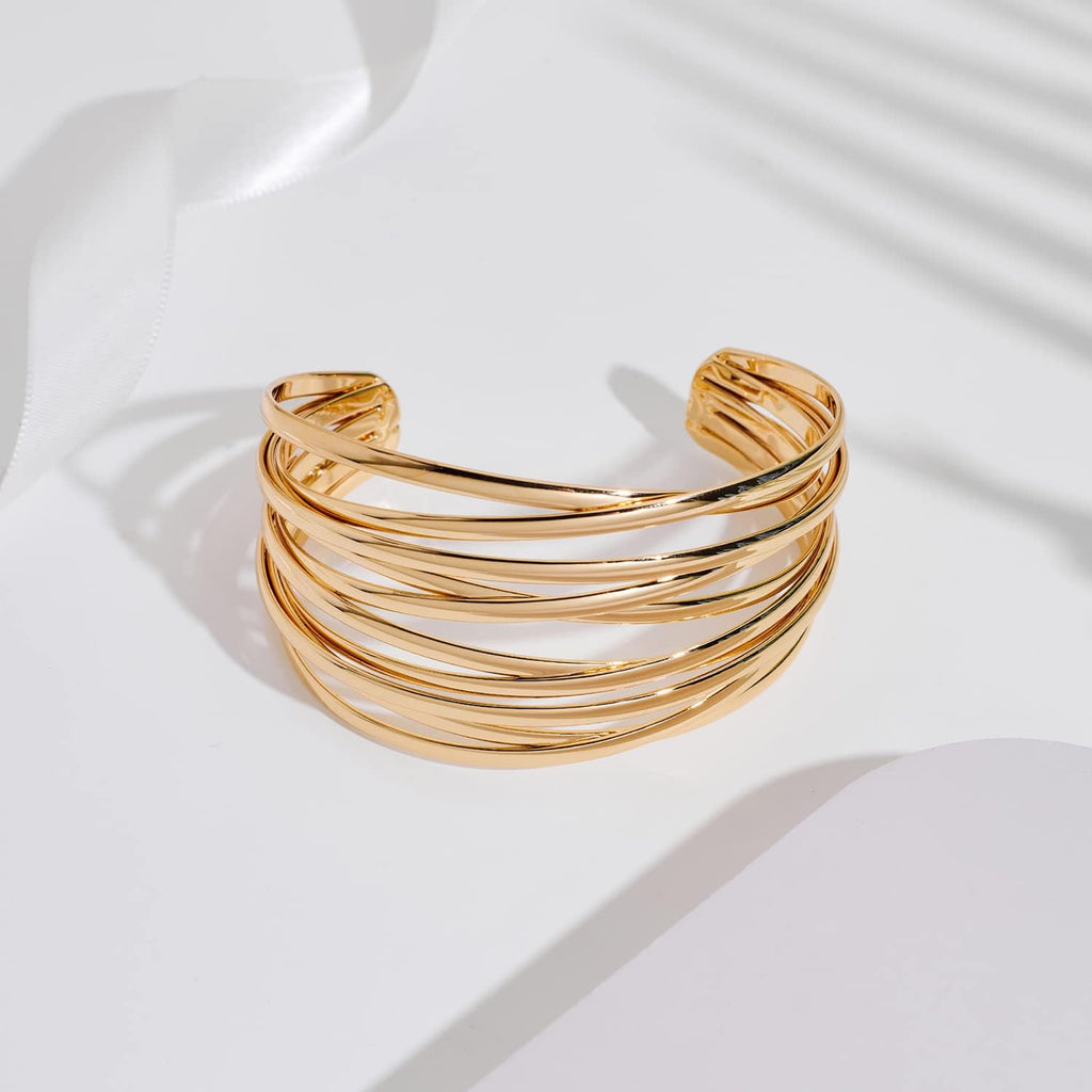 Twisted Gold Bracelets For Women – view 5