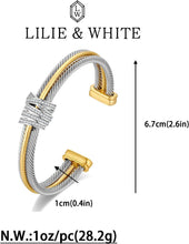 将图片加载到图库查看器，Gold And Silver Bracelets For Women – view 6