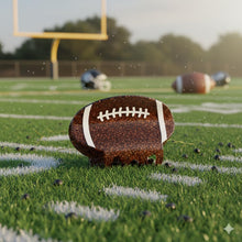 将图片加载到图库查看器，Brown Football Hair Clips for Women Premium Sport Lovers – view 6