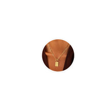 Load image into Gallery viewer, 14K Gold Plated Cross Pendant Necklace – view 7