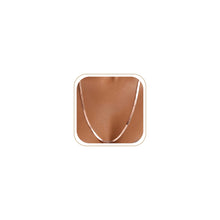 Load image into Gallery viewer, 14K Gold Silver Plated Herringbone Necklace for Women, Non-Tarnish