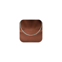 将图片加载到图库查看器，Cuban Link Chain Necklace for Women, Stainless Steel, Waterproof – view 33