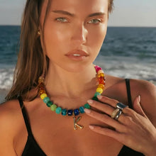 Load image into Gallery viewer, Colorful Chunky Bead Necklaces for Women – view 6
