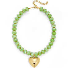 将图片加载到图库查看器，Resin Chunky Beaded Necklace for Women – view 11