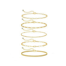 Load image into Gallery viewer, Gold Bracelets for Women, 14K Gold Plated, Waterproof