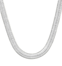 Load image into Gallery viewer, 14K Gold Plated Herringbone Necklaces for Women, Non-Tarnish