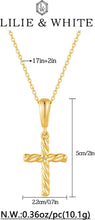 Load image into Gallery viewer, Gold Cross Necklaces For Women – view 6