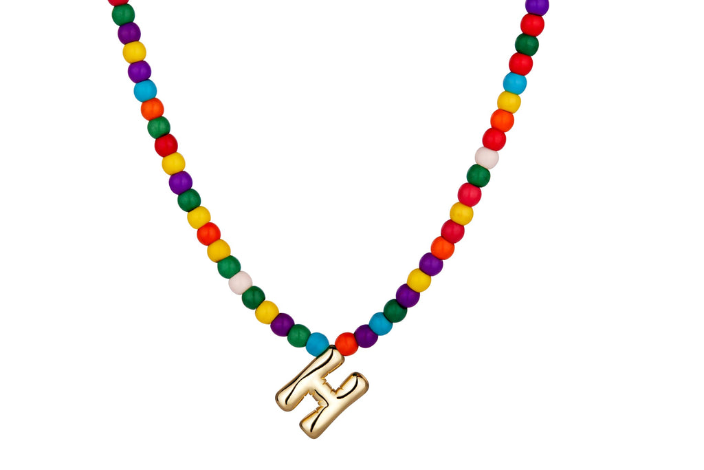 Cute Colorful Beaded Bubble Necklace – view 16