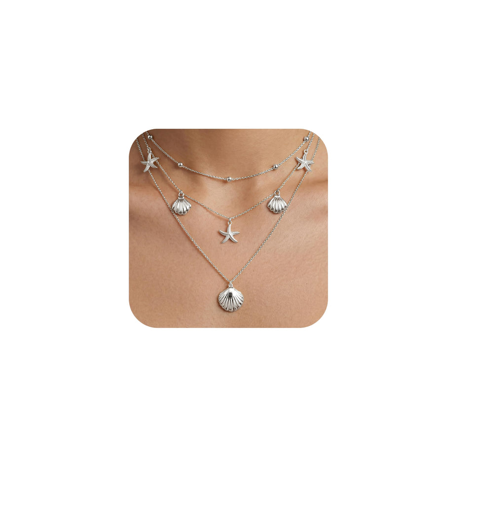 Layered Gold Necklaces for Women, Sterling Silver, Non-Tarnish – view 31